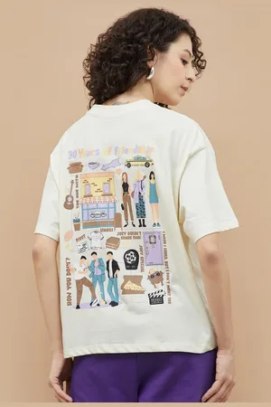 Lifestyle Women Friends Theme T Shirt
