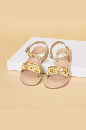 Pantaloons Girls Embellished Open Toe Flats
