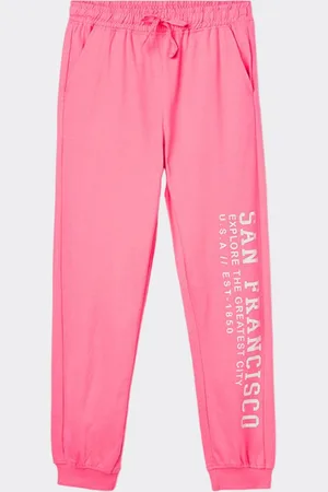 Lifestyle Girls Cotton Track Pants