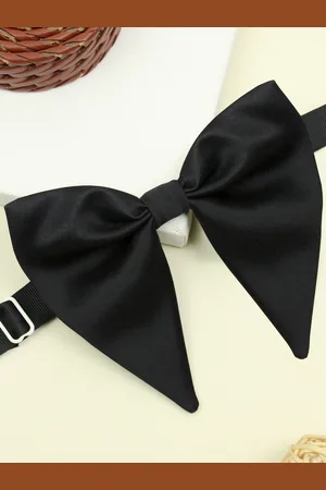 Kavove Unisex Black Bow Tie