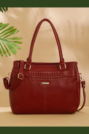 Teakwood Leathers Leather Structured Shoulder Bag