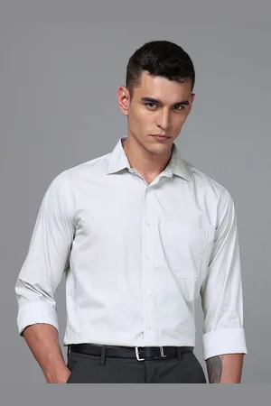 DON VINO Men Spread Collar Solid Cotton Slim Fit Formal Shirt