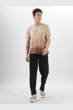 bullmer Printed Shirt Collar Shirt & Trouser