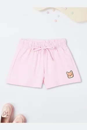 Max Collection Girls Solid Regular Fit Shorts