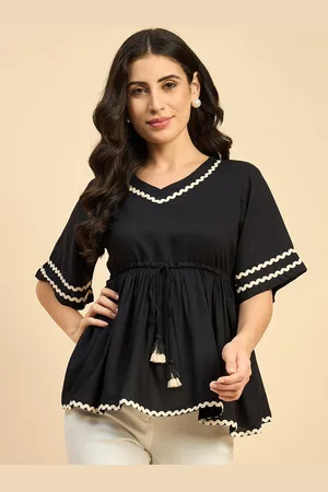Azira Kimono Sleeve Empire Top