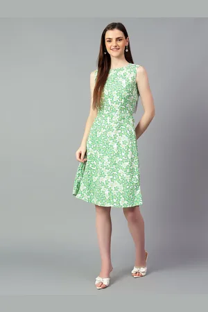 KOTTY Women Floral Printed A-Line Dress