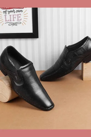 Metro Men Leather Formal Slip-On Shoes