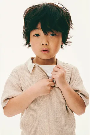 H&M Infant Boys Knitted Polo Shirt