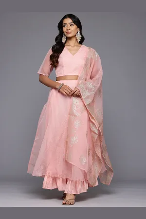 Ahalyaa Printed Ready to Wear Lehenga & Blouse With Dupatta