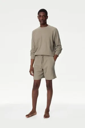 Marks & Spencer Men Pure Cotton Lounge Shorts