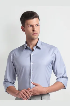 Arrow Super Slim Fit Fit Spread Collar Long Sleeves Formal Shirt
