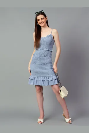 KOTTY Women Ruffled A-Line Dress
