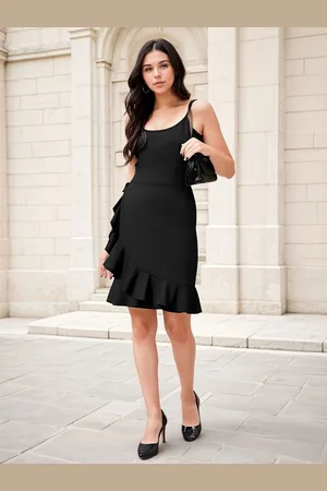 KOTTY Ruffled Women Fit & Flare Dress