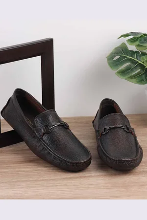 Metro Men Leather Slip-On Loafers