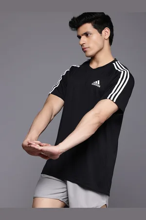 adidas Logo Print Detail 3-Striped T-shirt