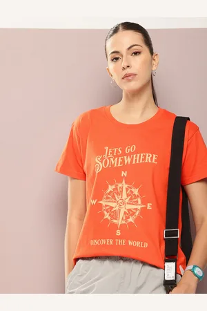 Dillinger Women Printed Boxy T-shirt