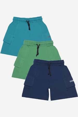 Dollar Champion Boys Pack of 3 Regular Fit Cargo Shorts
