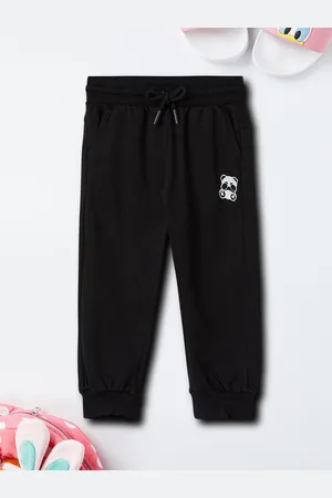 Max Collection Girls Cotton Mid Rise Joggers