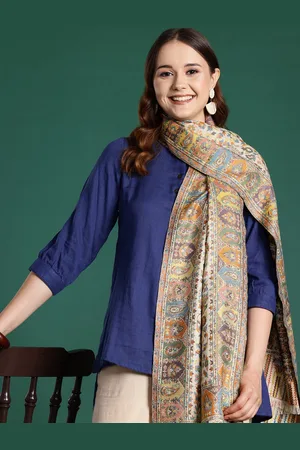 Sangria Women Woven Design Stole