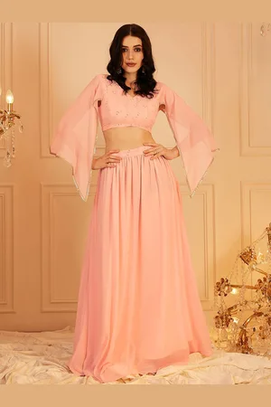 indo street Embellished Top With Skirt Co-Ords