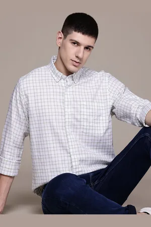 Nautica Men Classic Pure Cotton Checked Shirt
