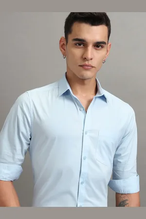 Highlander Men Solid Formal Shirt