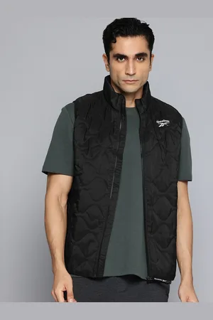 Reebok Men Quilted Gillet Jacket