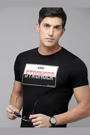 Pepe Jeans Men Typography Printed Pure Cotton T-shirt