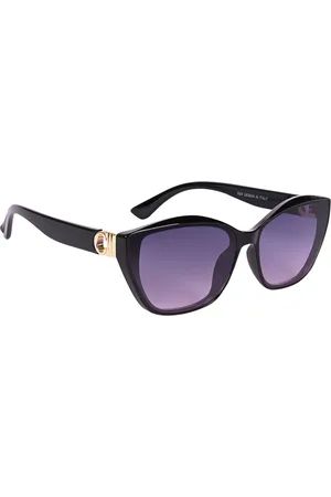 DressBerry Women UV Protected Cateye Sunglasses ES_91020-86-DB-D24-GYPK-BKGL-CEBF