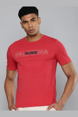 Skechers Comfort Fit Typography Printed T-shirt