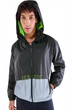 Bewakoof 1.0 Block Oversized Windcheater Jacket