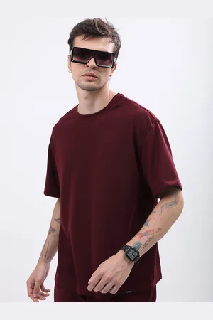 Ketch Men Popcorn Structured Over Sized T-shirt