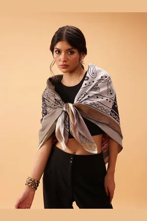 silk land Women Paisely Printed Scarf