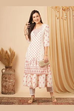 Globus Women Ethnic Motifs Printed Indie Prints Kurta