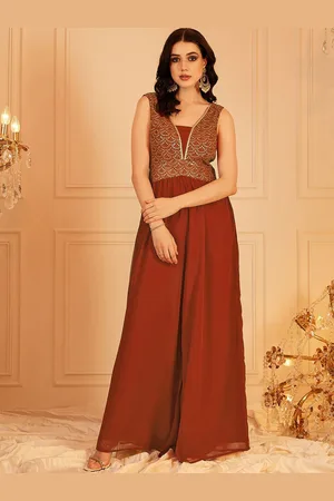 indo street Basic Jumpsuit with Embellished
