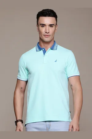 Nautica Men Polo Collar T-shirt