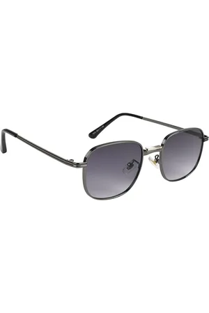Mast & Harbour Adults Square Sunglasses ES_94071-93-MH-YH7574-GYPR-GUN-SQ-Grey-Purple
