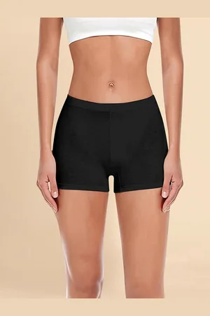 Trendmalls Women Pack Of 3 Skinny Fit Training or Gym Sports Shorts