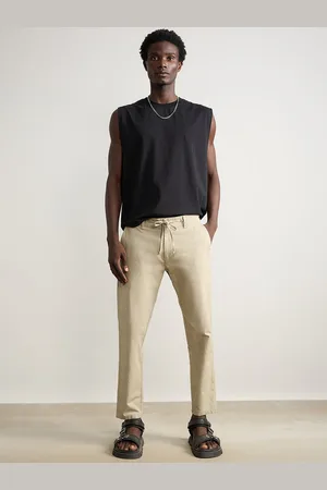FREAKINS Men Mid-Rise Cotton Regular Trousers