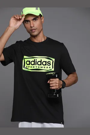 adidas FLD SPW Logo Printed Pure Cotton Training T-shirt