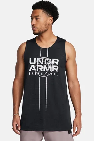 Under Armour Zone Reversible Basketball Jersey with Perforated Detail