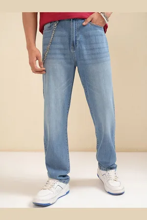 Highlander Men Straight Fit Light Fade Jeans