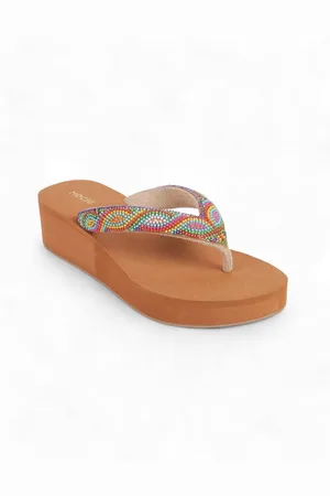 All Things Mochi Women Solid Wedge Heel Sandals