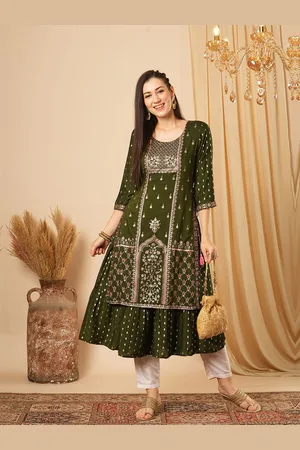 Globus Women Ethnic Motifs Printed Indie Prints Kurta
