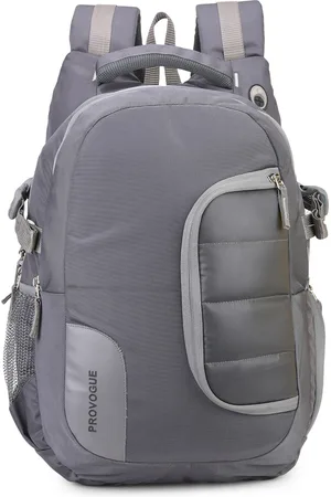 Provogue Unisex Grey Backpack with Reflective Strip