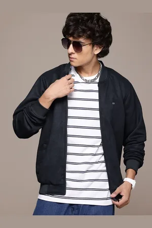 Roadster The Lifestyle Co. Suede Finish Bomber Jacket