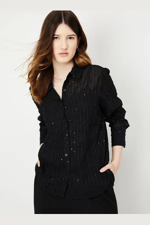 Max Collection X Kalki Women Embroidered Blouse with Camisole