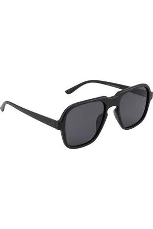 Mast & Harbour Adults Square Sunglasses with UV Protected Lens MH-MK2152-Black