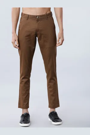 Highlander Men Slim Fit Chinos Trousers
