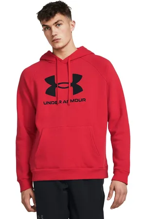 Under Armour Rival Fleece Logo Printed Hooded Sweatshirt